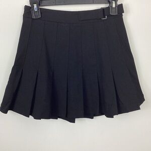 Poster Grl Black Burn Book Pleated Buckle Skirt Size Small